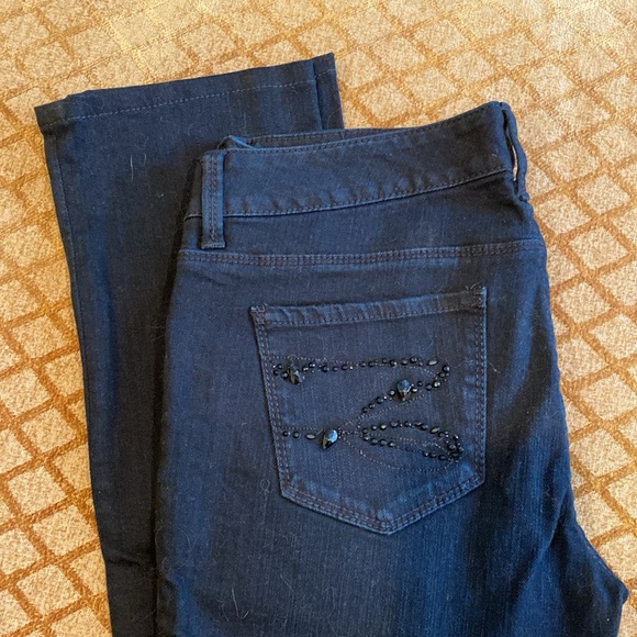 Seven7  Black Straight Jeans - Picture 3 of 6